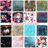 Picture of Pattern Printed Soft Microfiber Cleaning Cloths 16 Pieces for Eyeglasses, Camera Kens, Cell Phones, CD, DVD, Computers, Tablets, Laptops, Telescope, LCD Screens and Other Delicate Surfaces Cleaner