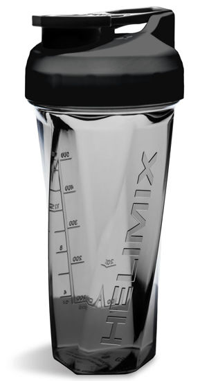 Picture of HELIMIX 2.0 Vortex Blender Shaker Bottle Holds upto 28oz | No Blending Ball or Whisk | USA Made | Portable Pre Workout Whey Protein Drink Shaker Cup | Mixes Cocktails Smoothies Shakes | Top Rack Safe