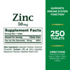 Picture of Nature’s Bounty Zinc 50mg, Immune Support & Antioxidant Supplement, Promotes Skin Health 250 Caplets