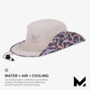 Picture of MISSION Cooling Bucket Hat, UPF 50, 3" Wide Brim Sun Hat - Cools When Wet, UPF 50 (Reptilia Punch)