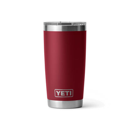 Picture of YETI Rambler 20 oz Tumbler, Stainless Steel, Vacuum Insulated with MagSlider Lid, Harvest Red