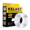 Picture of Kelasy Nano Double Sided Tape Heavy Duty,Extra Large Double Sided Tape,Strong Sticky Double Sided Mounting Tape,1.2" x 120",Clear Adhesive Poster Tape Wall Tape Picture Hanging Strips for Decoration