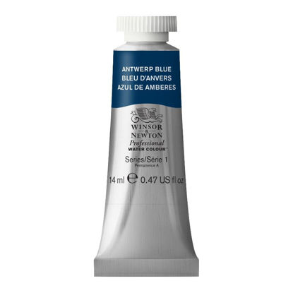 Picture of Winsor & Newton Professional Watercolor, 14ml (0.47-oz) Tube, Antwerp Blue