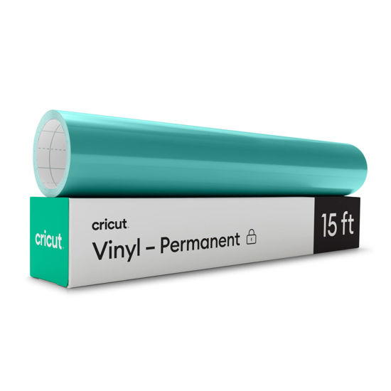 Cricut Permanent Vinyl - Light Blue, 12 x 15 ft, Roll