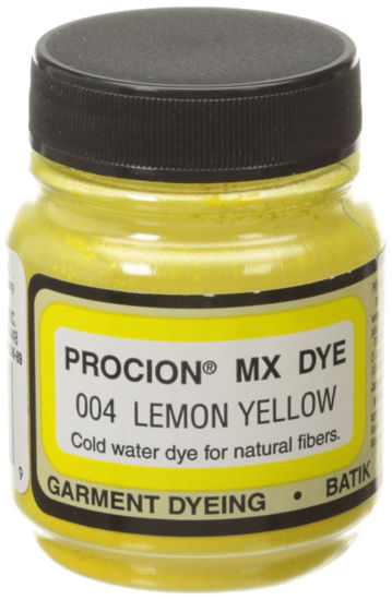 Picture of Jacquard Procion MX Fabric Dye, 2/3 fl oz, Lemon Yellow 6