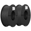 Picture of Creality PLA Filament 1.75mm 2 Packs for 3D Printing, Cost-Effective Ender PLA Filament 3D Printers, No-Tangling, Strong Bonding and Overhang Performance Dimensional Accuracy +/-0.02mm, Black & Black