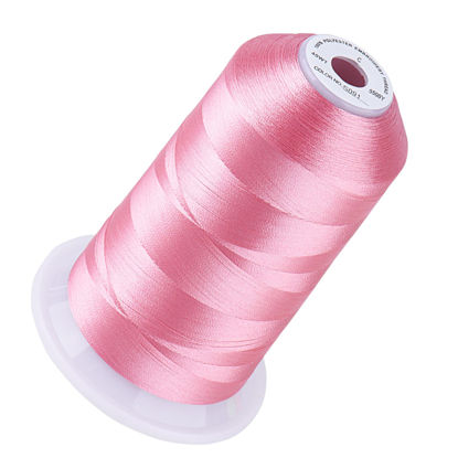 Picture of Simthread Embroidery Thread Sweet Pea S091 5500 Yards, 40wt 100% Polyester for Brother, Babylock, Janome, Singer, Pfaff, Husqvarna, Bernina Machine