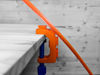 Picture of Hot Wheels Compatible Track C Clamp (Blue/Orange)