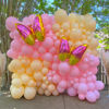 Picture of Voircoloria 130pcs Pink Balloons Different Sizes 18" 12" 10" 5" Party Latex Balloons for Birthday Baby Shower Wedding Anniversary Princess Theme Party Decorations