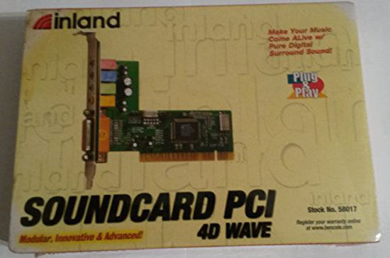 Picture of Inland Thunder Sound PCI Sound Card - 4 Channel (4.1 Wavetable)