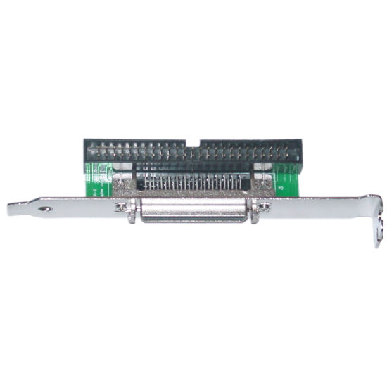 Picture of CableWholesale SCSI Computer Slot Adapter, Internal IDC 50 Male to External HPDB50 (Half Pitch DB50) Female