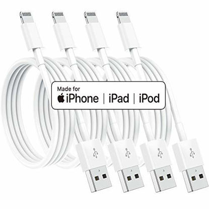 10 ft Long iPhone Charger Cord 3Pack 10 Foot Red Unbreakable USB Fast iPhone  Charging Nylon Braided Charger Cord Compatible with iPhone 11/X/XS/XR/XS  Max/8/7/6/5S/SE, iPad Pro/Mini/Air(Red) 