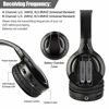 Picture of ASTSH IR Headphones 2 Channel Kids Wireless Headphones with Travelling Bag for Universal Rear Entertainment System Kids Headphones for Headrest DVD Players Car Video Devices