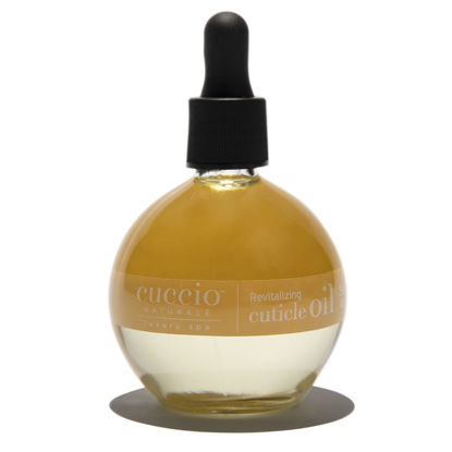 Picture of Cuccio Naturale Revitalizing Cuticle Oil - Hydrating Oil For Repaired Cuticles Overnight - Remedy For Damaged Skin And Thin Nails - Paraben/ Cruelty-Free Formula - Sweet Almond - 2.5 Oz