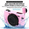 Picture of Easy Hood G7X Mark II Case G7X Mark III Case G7X Camera Silicone Case,Soft Silicone Protective Cover for Canon Powershot G7X Mark III DSLR Camera(Pink)