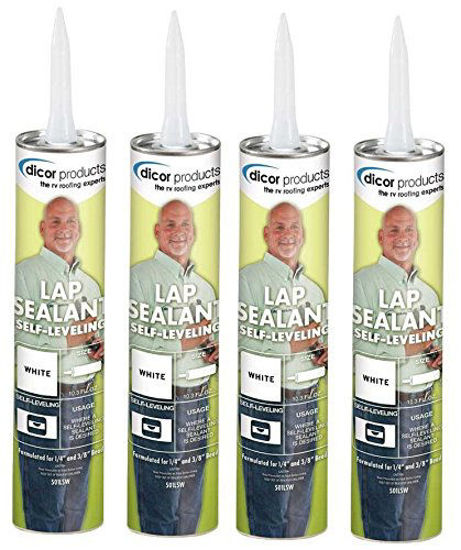 Picture of Dicor 501LSW-1 Self-Leveling Lap Sealant, 4 Pack