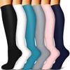 Picture of BLUEENJOY Copper Compression Socks for Women & Men (6 pairs) - Best Support for Nurses, Running, Hiking, Recovery