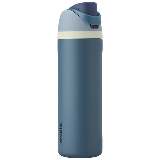 Owala - FreeSip Insulated Stainless Steel 32 oz. Water Bottle - Nautical Twilight