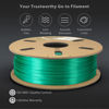 Picture of Duramic 3D Shiny Silk PLA Filament 1.75mm Green, Shiny Green PLA Filament Dimensional Accuracy +/- 0.05 mm 1kg Spool(2.2 lbs)