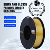 Picture of Creality PLA Filament Pro CR Slik Golden, 1.75mm 3D Printer Filament, Silk Printing Filament, 1kg(2.2lbs)/Spool, Dimensional Accuracy ±0.03mm. Fit Most FDM Printer