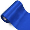 Picture of TONIFUL 6 inch x 22yd Wide Royal Blue Satin Ribbon Solid Fabric Large Ribbon for Grand Opening Cutting Ceremony Wedding Birthday Party Decoration Gift Craft Chair Sash Table Car Bows Indoor or Outdoor