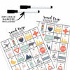 Picture of Road Trip Scavenger Hunt Game for Kids, Set of 10, Travel Game, Dry Erase (10 markers included)