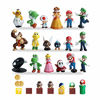 Picture of HXDZFX 32 PCS Super Mario Action Figures,Super Mario Bros Figurines Peach Princess,Daisy Princess,Turtle,Mushroom,Orangutan,Coin,Brick,Perfect for Onaments Decoration collectionism