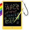 Picture of ORSEN LCD Writing Tablet 10 Inch, Colorful Doodle Board Drawing Tablet, Erasable Reusable Writing Pad, Educational for 3-6 Year Old Girls Boys(Yellow)