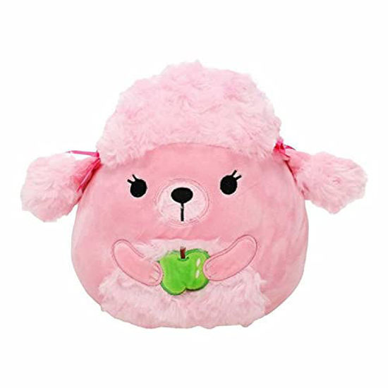 Picture of Squishmallows Official Kellytoy Plush 8 Inch Squishy Soft Plush Toy Animals (Chloe Poodle with Apple)