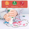 Picture of Dot Markers | Bingo Daubers | Washable 8 Colors Dot Markers for Toddlers and Kids Dot Art. Toddler arts and crafts