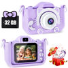 Picture of CIMELR Kids Camera Toys for 3 4 5 6 7 8 9 10 11 12 Year Old Boys/Girls, Kids Digital Camera for Toddler with Video, Christmas Birthday Festival Gifts for Kids, Selfie Camera for Kids, 32GB TF Card