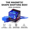 Picture of SHASHIBO Shape Shifting Box - Award-Winning, Patented Fidget Cube w/ 36 Rare Earth Magnets - Transforms Into Over 70 Shapes, Download Fun in Motion Toys Mobile App (Holographic - Vapor)