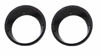 Picture of JSP Speaker Adapters Rings 5.25" to 6.5" Compatible with Harley Batwing FLHX FLHT Fairings 96-13