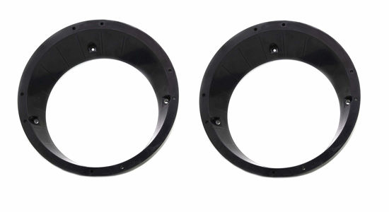 Picture of JSP Speaker Adapters Rings 5.25" to 6.5" Compatible with Harley Batwing FLHX FLHT Fairings 96-13