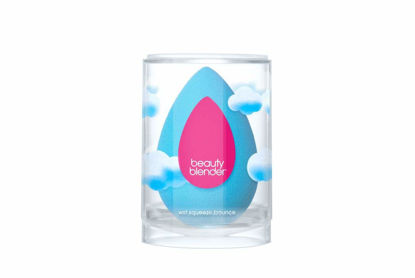 Picture of The BEAUTYBLENDER TOPAZ SKY Blender Makeup Sponge for blending liquid Foundations, Powders and Creams. Flawless, Professional Streak Free Application Blend, Vegan, Cruelty Free and Made in the USA