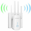 Picture of JOOWIN WiFi Booster WiFi Extender 1200Mbps Wireless Signal Booster for Home, Dual Band 5Ghz & 2.4Ghz WiFi Range Extender WiFi Repeater, Easy to Setup, Covering Up to 3000 Sq.ft