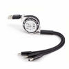 Picture of BoxWave Cable Compatible with Amazon Kindle Oasis (1st Gen 2016) - AllCharge miniSync, Retractable, Portable USB Cable for Amazon Kindle Oasis (1st Gen 2016) - Jet Black