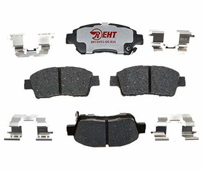 Picture of Premium Raybestos Element3 EHT™ Replacement Front Brake Pad Set for Select 2000 Toyota Echo Model Year (EHT831H)