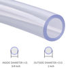 Picture of DERNORD PVC Tubing 3/4"ID X 1"OD Flexible Clear Vinyl Hose 25 Feet for Food Grade