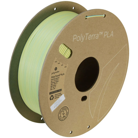 Polymaker Matte PLA Filament 1.75mm Teal, 1.75 PLA 3D Printer Filament 1kg  - PolyTerra 1.75 PLA Filament Matte Teal 3D Printing Filament