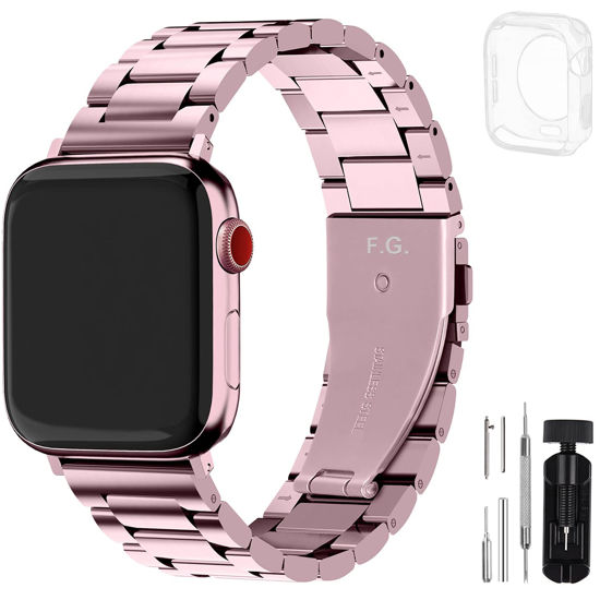 Stainless Steel Strap+case for Apple Watch Band 44mm 45mm Upgrade Ultr –  www.