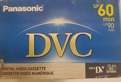 Picture of Panasonic AY-DVM60EJ5P MiniDV Tapes (60 Minute, Pack of 5)