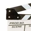 Picture of BERON Professional Vintage TV Movie Film Clap Board Slate Cut Prop Director Clapper (White)