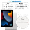 Picture of JETech Screen Protector for iPad (10.2-Inch, 2021/2020/2019 Model, 9/8/7 Generation), Tempered Glass Film, 2-Pack