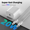 Picture of iPhone Fast Charger,MFi Certified 2 Pack 20W PD USB-C Wall Charger and 6 FT USB C to Lightning Cable iPhone Charger Fast Charging Compatible iPhone 14 13 12 11 More