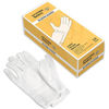 Picture of ECZEMA HONEY Premium 100% Cotton Gloves - Washable & Reusable Overnight Dry Hands Treatment - White Cotton Gloves for Eczema (24 Pairs)