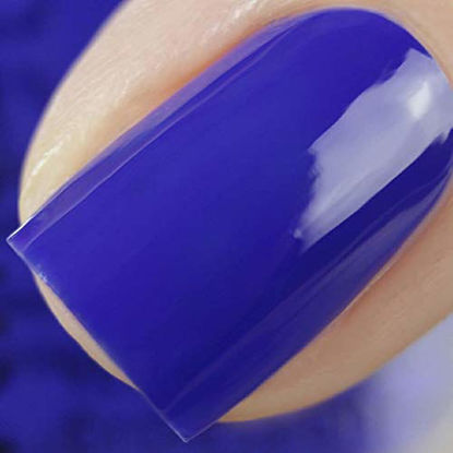 Picture of Vishine Gel Nail Polish, Soak Off UV LED Nail Gel Polish Manicure Salon DIY Nail Art Long-Lastnig blueish Purple 0.5 OZ