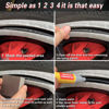 Picture of Wheel Repair Kit, Black Rim Touch Up Paint, Rim Paint For Scratches Repair, Repairs Roadside Rashes and Scratches Easily, Universal Color for Rims (Gloss Black)