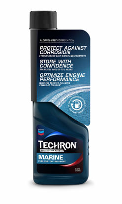 Picture of Chevron Techron Protection Plus Marine Fuel System Treatment, 4 oz, Pack of 1