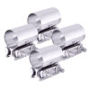 Picture of EVIL ENERGY 2.25 Inch Exhaust Clamp,Butt Joint Band Clamp Sleeve Coupler Stainless Steel 4PCS